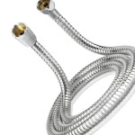 Engate Flexivel Cromado Alpha Para Ducha Higienica 1,20M