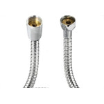 Engate Flexivel Cromado Alpha Para Ducha Higienica 1,20M