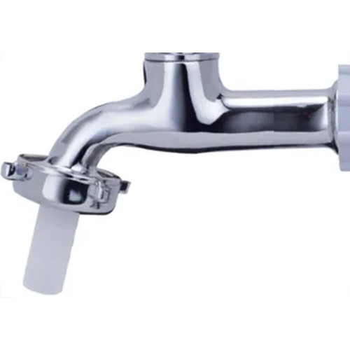 Torneira Jardim Metal Cromada Alpha 1128 Curta - 1/2'' E 3/4'' Torneira Jardim Metal Cromada Alpha 1128 Curta - 1/2'' E 3/4''