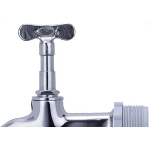 Torneira Jardim Metal Cromada Alpha 1128 Curta - 1/2'' E 3/4'' Torneira Jardim Metal Cromada Alpha 1128 Curta - 1/2'' E 3/4''