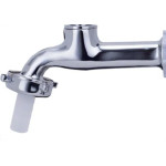 Torneira Jardim Metal Cromada Alpha 1130 Longa - 1/2'' E 3/4''