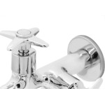Torneira Maquina De Lavar/Tanque Metal Alpha 1131 Soft - C-23 - 1/2'' E 3/4'' Cromada - 1/4 Volta