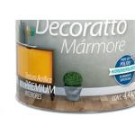 Textura Acrilica Iquine Decoratto Marmore Branco Neve 4,4Kg