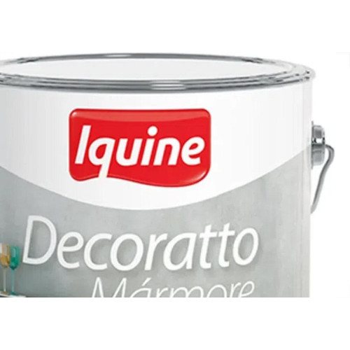 Textura Acrilica Iquine Decoratto Marmore Branco Neve 4,4Kg