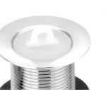 Valvula Tanque Alpha 1.1/4'' Metal Cromada