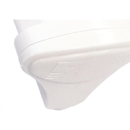 Pino Triangulo Flp 2 Polos 10A. Branco - Kit C/10 Pecas