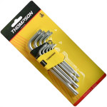Chave Torx Thompson Tipo ''L'' Jogo Com 9 Pecas Curto - 1841