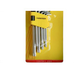 Chave Torx Thompson Tipo ''L'' Jogo Com 9 Pecas Curto - 1841