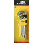 Chave Torx Thompson Tipo ''L'' Jogo Com 9 Pecas Longo - 1842