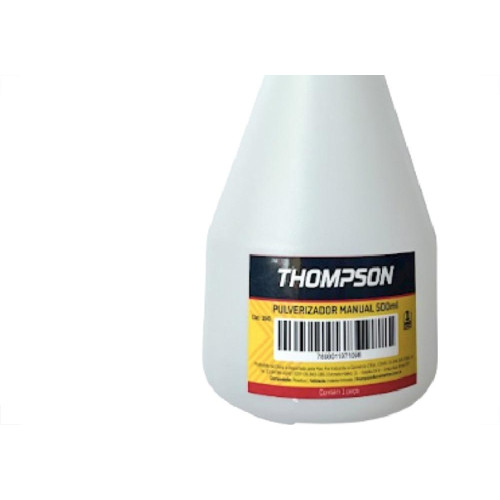 Pulverizador Plantas Thompson 500Ml Branco/Amarelo- 1843