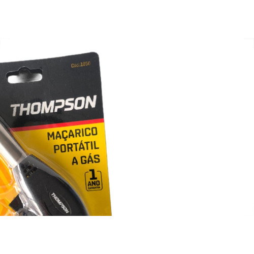 Macarico Portatil Thompson Com Regulagem - 1850