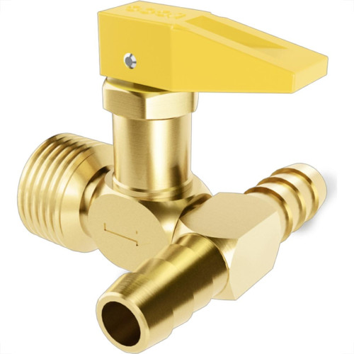 Acessorio Para Gas Roco Registro Corta Fogo 3/8''Npt X 3/8''Tm Duplo Pressao 7,0 Bar - 2141 21