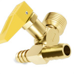 Acessorio Para Gas Roco Registro Corta Fogo 3/8''Npt X 3/8''Tm Duplo Pressao 7,0 Bar - 2141 21