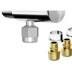 Adaptador Para Filtro Rocco 1/2''X 1/2'' Com Regulador De Vazao E Bico Universal - 1188 412 Adaptador Para Filtro Rocco 1/2''X 1/2'' Com Regulador De Vazao E Bico Universal - 1188 412