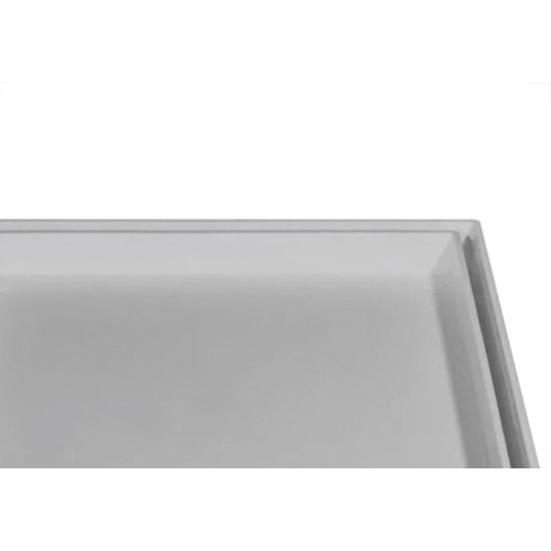 Ralo Invisivel Ss Lares 10X10Cm Cinza Claro