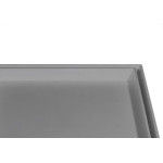 Ralo Invisivel Ss Lares 10X10Cm Cinza Escuro