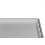 Ralo Invisivel Ss Lares 15X15Cm Cinza Claro
