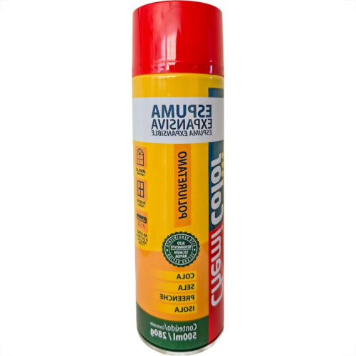 Espuma Poliuretano Chemicolor 500Ml/280G. Espuma Poliuretano Chemicolor 500Ml/280G.