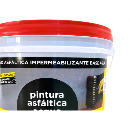 Impermeabilizante Quartzolit Pintura Asfaltica Acqua 3,6L Impermeabilizante Quartzolit Pintura Asfaltica Acqua 3,6L