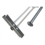 Bucha Fixacao Para Gesso Sforbolt Parafuso 3/16'' Caixa Com 100 Pecas