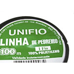 Linha Para Pedreiro Trancada Unifio 100M - Kit C/12 Pecas