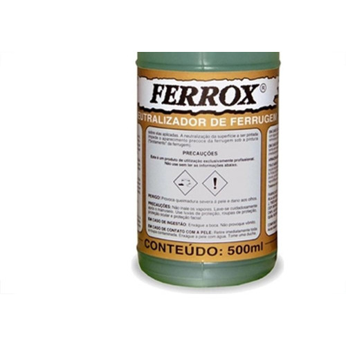 Removedor De Ferrugem Ferrox Anticorrosivo 500Ml