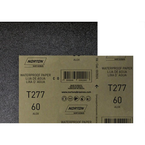 Lixa D Agua Norton 180 - Kit C/50 Folhas