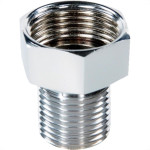 Bucha De Reversao Latao Cromado Metais Rei 1/2''X3/4''