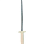 Chaira Tramontina Estriada Profissional Aco Carbono Cabo Polipropileno Branco 12'' 24642/082