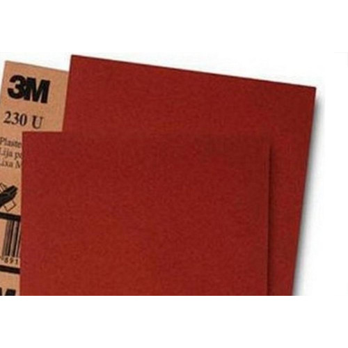 Lixa Massa/Madeira 3M 80 - Kit C/50 Folhas