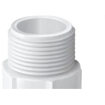 Nipel Branco Krona Rosca 1/2'' - Kit C/50 Pecas