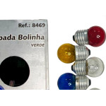 Lampada Bolinha Brasfort 7Wx127V. Sortida - Kit C/25 Pecas