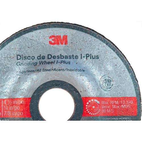 Disco Desbaste 3M - 4.1/2''X1/4''X7/8''