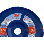 Disco Flap 3M - 7'' Nylon Grao 50 Oxido Zirconia