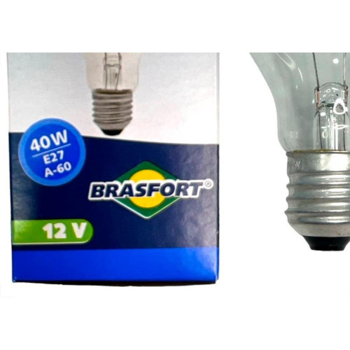Lampada Baixa Voltagem Brasfort 40Wx12V.