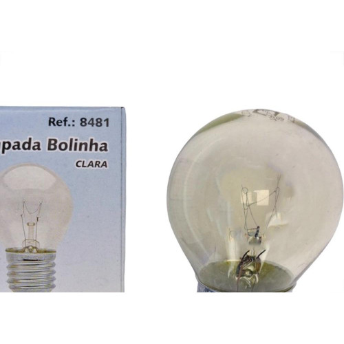 Lampada Colorida Brasfort 15Wx127V. Clara - Kit C/25 Pecas