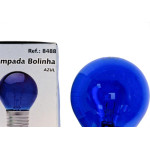 Lampada Colorida Brasfort 15Wx220V. Azul - Kit C/25 Pecas