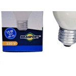 Lampada Colorida Brasfort 15Wx220V. Leitosa - Kit C/25 Pecas