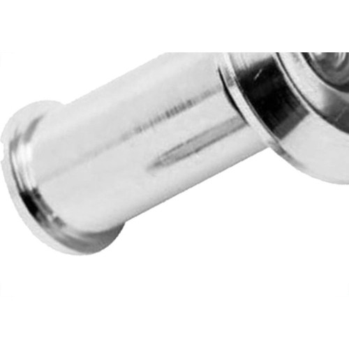 Visor Para Porta Brasfort Latao Cromado
