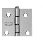 Dobradica Silvana 850 Ferro Zincado 1.1/2'' - Kit C/24 Pecas