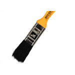 Pincel Trincha Pintura Roma Preta Ref.304 3/4'' Cabo Amarelo - Kit C/12 Pecas
