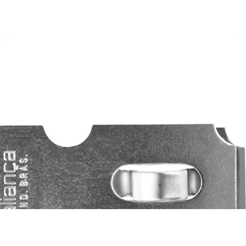 Porta Cadeado Zincado Alianca 2.1/2'' 63Mm 81114 - Kit C/50 Pecas