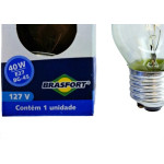 Lampada Para Geladeira/Fogao/Lustre Brasfort 40Wx127V. Clara