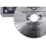 Serra Circular Aco Carbono Brasfort 4.3/8''X80 Dentes