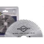 Serra Circular Aco Carbono Brasfort 4.3/8''X80 Dentes