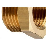 Bucha De Reducao Latao Amarelo Metais Rei 3/4''X1/2''