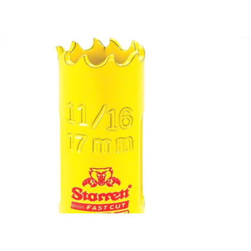 Serra Copo Starrett Aco Rapido 17Mm - H1016