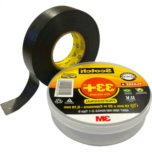 Fita Isolante 3M Scoth 33+ 20M