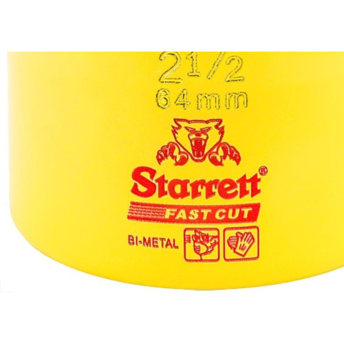 Serra Copo Starrett Aco Rapido 64Mm - H0212