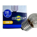 Lampada Bolinha Brasfort 7Wx220V. Clara - Kit C/25 Pecas